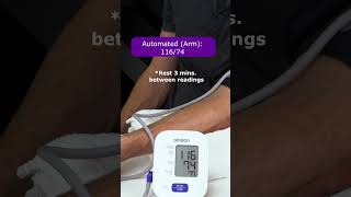 Blood Pressure Measurement Using 4 Devices Wrist vs Arm vs Smart Watch vs ManualRESULTS [upl. by Araz784]