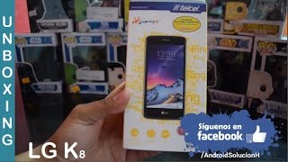 LG K8 Unboxing Caracteristicas Primeras Impresiones [upl. by Ahsaeit835]