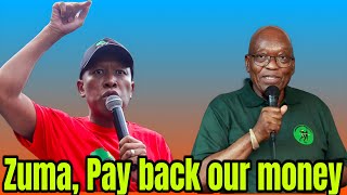 Julius Malema Full Attack on Jacob Zuma PAY BACK OUR MONEY [upl. by Charbonneau]