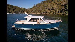 First Duchy 35 Motor Launch Arrives in Sydney  Quick look [upl. by Lucky]