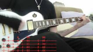 Spring Nicht  Dont Jump by Tokio Hotel Guitar Lesson [upl. by Aneleiram489]