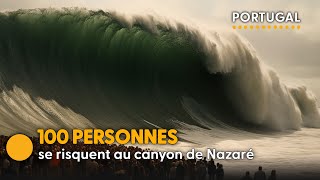 À Nazaré les plus grandes vagues du monde rapportent gros [upl. by Hanyaz]