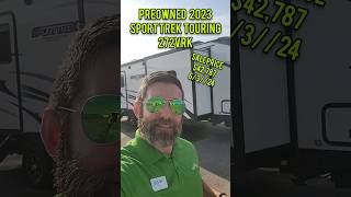 Preowned available 2023 SportTrek 272VRK travel trailer [upl. by Aleehs]