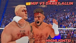 MJF VS DARBY ALLIN HIGHLIGHTS [upl. by Chrysa]