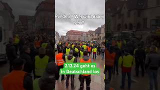 21224 geht es in deutschland wieder los macht mit 🇩🇪🚜 bauerndemo protest demo traktor [upl. by Rosemary10]