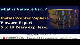 What is Vmware ESXI  vSphere Vcenter installation Step By step  Vmware Advance Level Training [upl. by Kries]