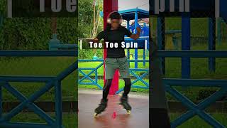 Toe Toe Spin  Freestyle Slalom Trick Training [upl. by Dimphia]