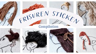 Frisuren sticken Compilation [upl. by Sigismundo]