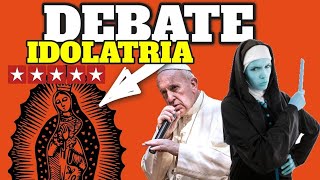 DEBATE ¿QUIEN ES UN IDOLATRA PASTOR MAGNO VS APOLOGISTA CATOLICO [upl. by Edison]