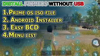 Install PrimeOS Without USB 2020  Dual Boot Windows10  PrimeOS  MrReCrop [upl. by Wiltz]