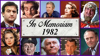 In Memoriam 1982 Famous Faces We Lost in 1982 [upl. by Emmerie605]