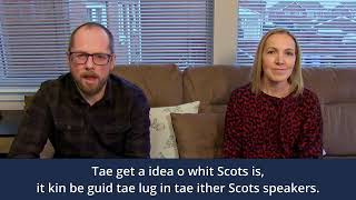 Scotlands Census 2022  What is Scots [upl. by Laspisa736]