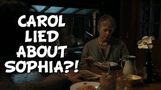 The Walking Dead Daryl Dixon Season 2 Carols SHOCKING Lie About Sophias Death Explained [upl. by Aicirtap]