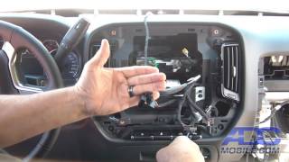 Installation of Linkswell iGo Next Gen Navigation in 2017 Chevrolet Silverado [upl. by Imre346]