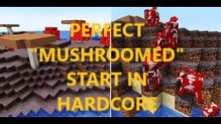 The PERFECT quotMUSHROOMEDquot START in HARDCORE MODE [upl. by Eniamert]