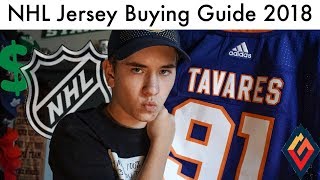 Where I Buy My NHL Jerseys  Jersey Shopping Guide 2018 [upl. by Ferrick374]