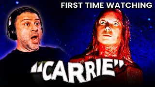 Carrie 1976 Reaction First Time Watching [upl. by Jr680]