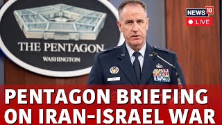 US News LIVE  Pentagon Briefing On Israel Iran War  Iran Attack On Israel  Israel Vs Iran  N18G [upl. by Kei]