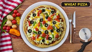 Wheat pizza recipe in tamil  Pizza recipe in tamil  Pizza in tamil  பீட்ஸா [upl. by Alleras]