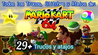 Todos los Trucos Glitches y Atajos Mario Kart 64 [upl. by Atiner994]