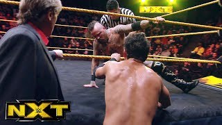 William Regal checks on Aleister Black following the NXT Tag Title Match Exclusive Jan 10 2018 [upl. by Olwena]