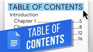 How to Create a Table of Contents in Google Docs  Update a Table of Contents in Google Docs [upl. by Yuji]