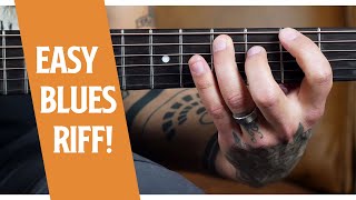 Play Blues On Guitar In Any Key with this riff [upl. by Jillayne]