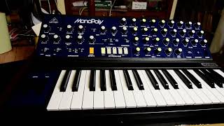 Behringer Monopoly Synthesizer music beat by Alan [upl. by Nnael]