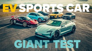 Electric Sports Car Giant Test 2024  Are EVs finally fun [upl. by Mann]