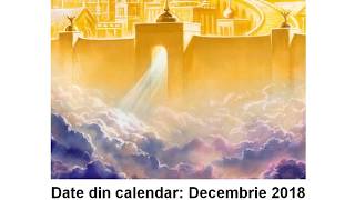 SărbătoriEvenimenteCalendar DECEMBRIE 2018 [upl. by Barnes]