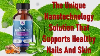 🔴NanoDefense Pro  health of your nails and skin 🔴  Nano Defense Pro Reviews [upl. by Irpac]