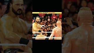 Drew mcintyre eliminates to brock lesnar 😱💪 wwe brocklesnar drewmcintyre wwewrestler shorts [upl. by Sivraj]