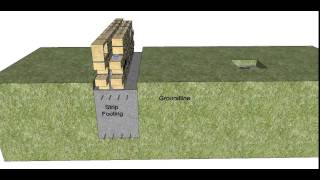 Section Through a Double Brick Building Part 1 [upl. by Derna]