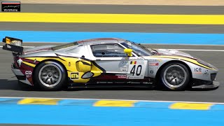 Matech  Ford GT1 Pure V8 Sound  Le Mans Classic 2022 [upl. by Naujak308]