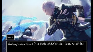 Nero vs Vergil Battle but music is from OMORI [upl. by Augy]