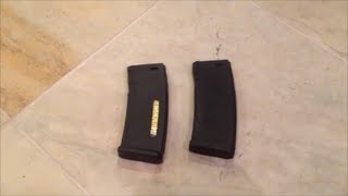 MagPul PTS EMAG vs KWA K120 Mag [upl. by Aneres]