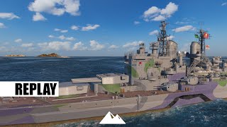 MARLBOROUGH trotz 356mm auf AP gespielt  World of Warships  Replays Deutsch 60fps [upl. by Haerle]