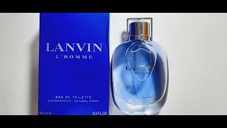 Lanvin LHomme Fragrance Review 1997 [upl. by Broome323]