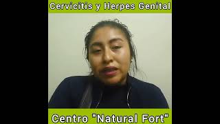 CERVICITIS Y HERPES GENITAL  TRATAMIENTO CON MEDICINA NATURAL [upl. by Acirfa]