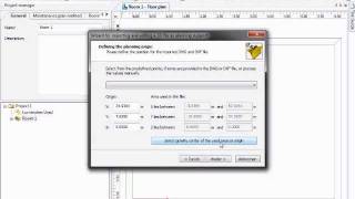 DIALux tutorial 6 CAD drawing import [upl. by Rebmyk]