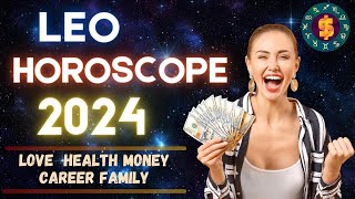 Leo Horoscope 2024  Annual Yearly Forecast Predictions Leo 2024 [upl. by Adas]