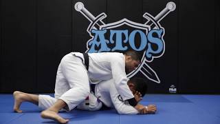 Collar choke from the back  Andre Galvao [upl. by Hsoj133]