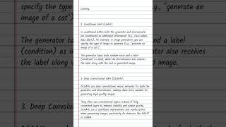 Generative adversarial networksgan in detailspix2pixcyclegandcganinfoganstylegangeneratorai [upl. by Batish]