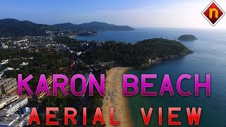 Karon Beach  Thailand  Phuket  Aerial Drone View  Drohnenaufnahmen [upl. by Daloris]