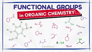 Functional Groups with Memorization Tips [upl. by Filemon]