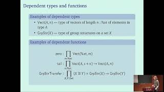 Univalent foundations and the equivalence principle  Benedikt Ahrens [upl. by Mikol]