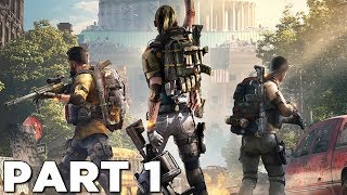 THE DIVISION 2 Walkthrough Gameplay Part 1  INTRO PS4 Pro [upl. by Itisahc]