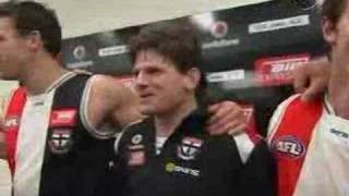 Saints v Dockers Saints sing theme song [upl. by Edelman]