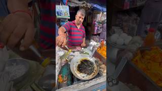 Hardworking man selling Bread Omelette in Street shorts [upl. by Ynnattirb]