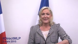 DirectMLP  Marine Le Pen sadresse aux Français [upl. by Pomona728]